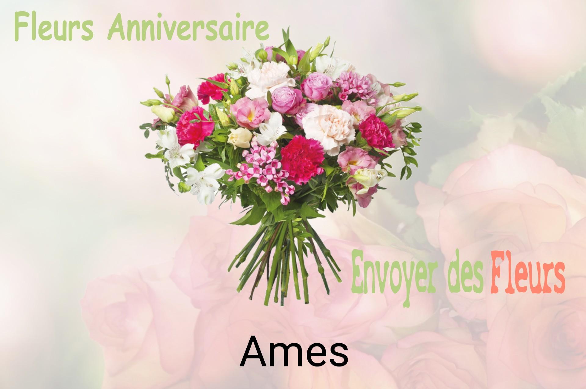 Bouquet de fleurs d’anniversaire livré à Ames